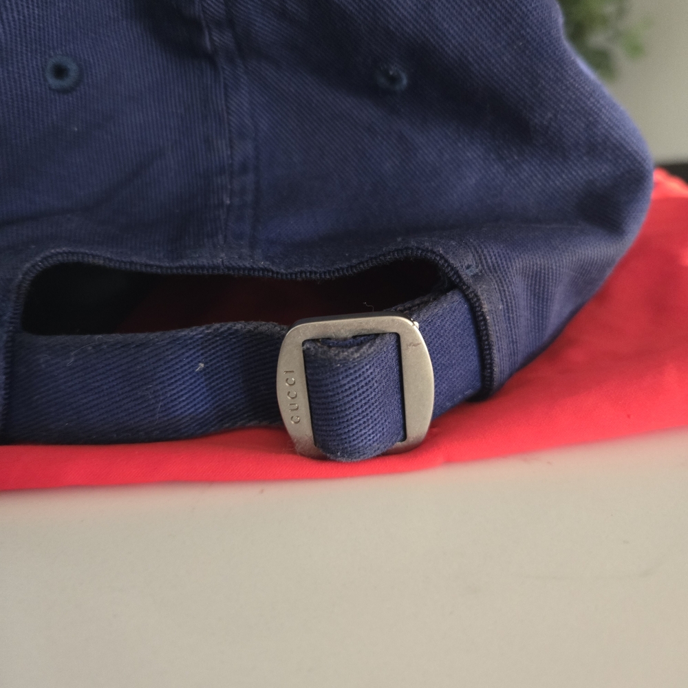 Gucci Blue Baseball Cap - Picture 6 of 9